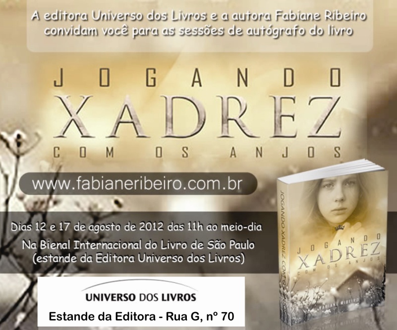 Livro: Jogando Xadrez com os Anjos - Fabiane Ribeiro